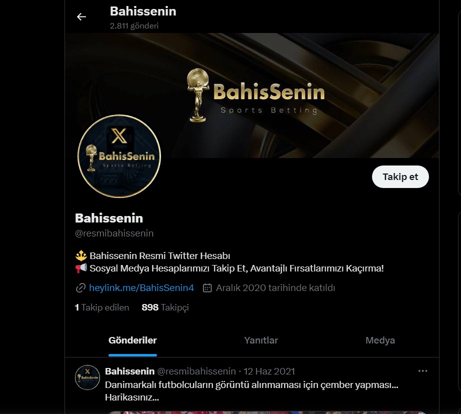 Bahissenin Twitter